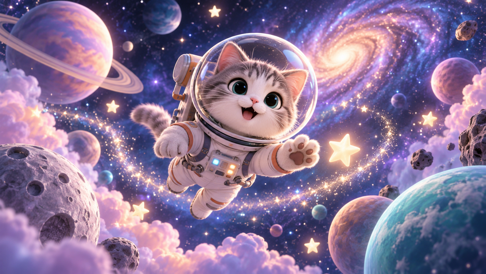 Astronaut Cat